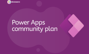 Read more about the article Sign UP for the PowerApps Community plan