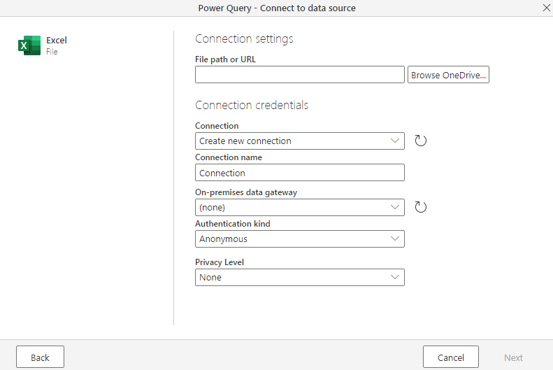 connect to data