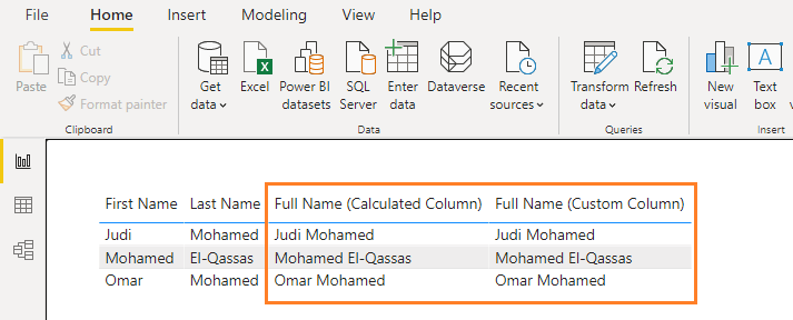 Power Query Formula Custom Column