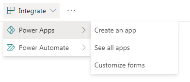 Customize SharePoint form with PowerApps 