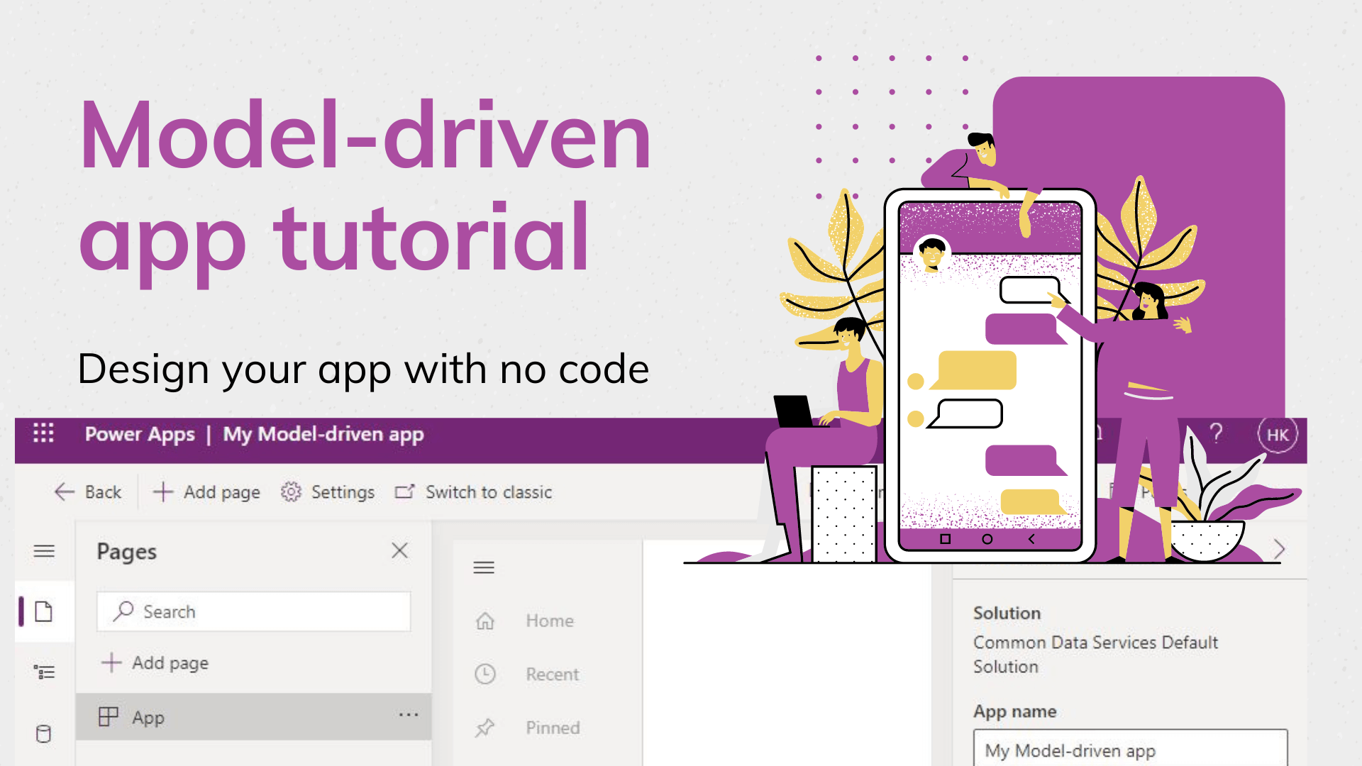 Read more about the article Model Driven app in PowerApps Developer guide
