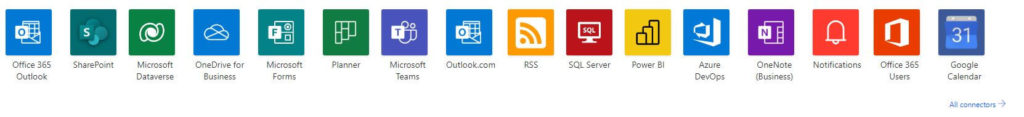 power automate connectors
