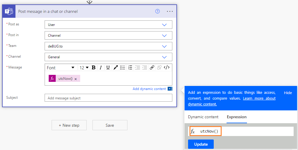 Power Automate Change Date Format