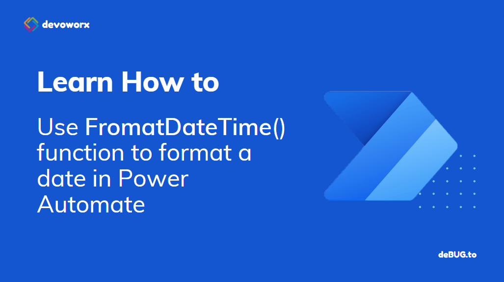 Format Current Date And Time In Power Automate