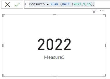 DAX DateTime Functions