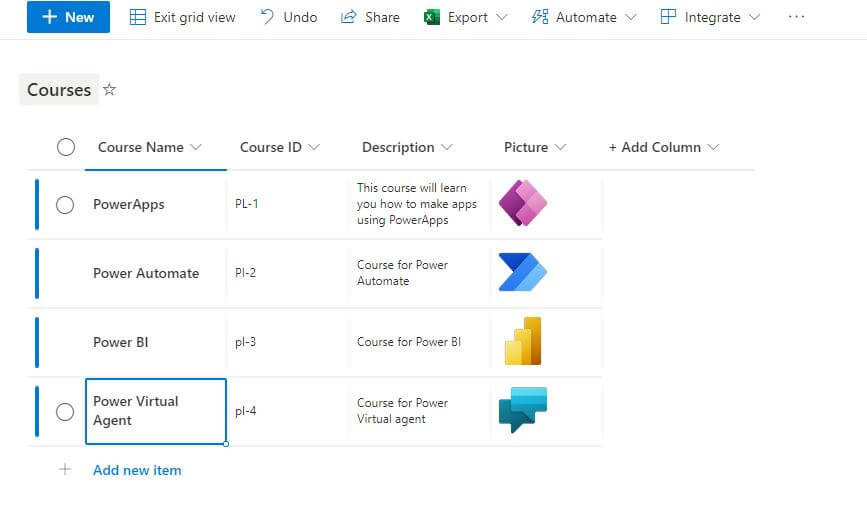 PowerApps Filter and Search function