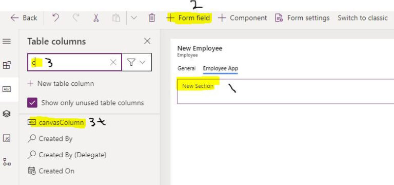 Power Apps Embed Canvas App In Model Driven App Form