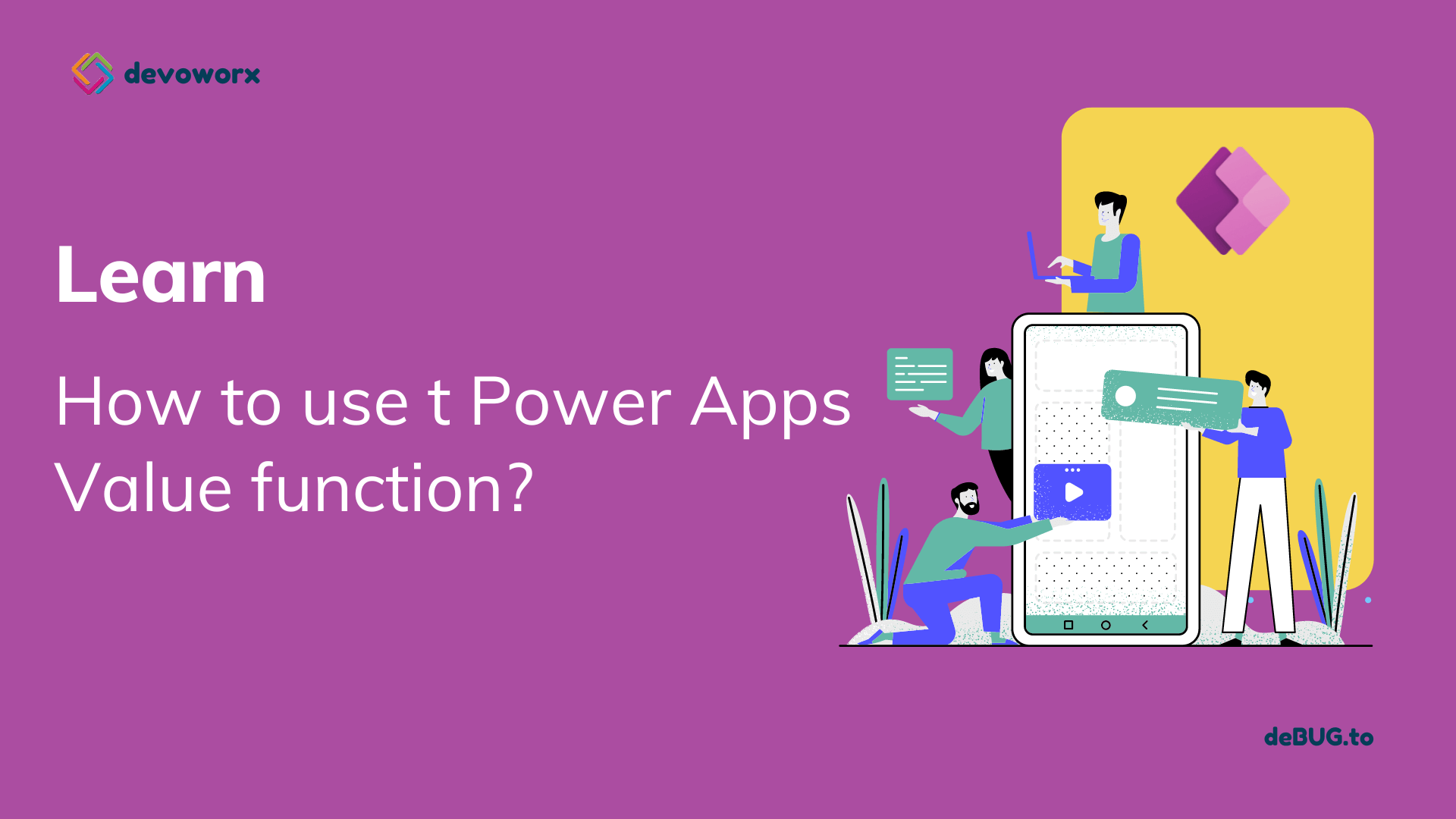 You are currently viewing How to use PowerApps value function?