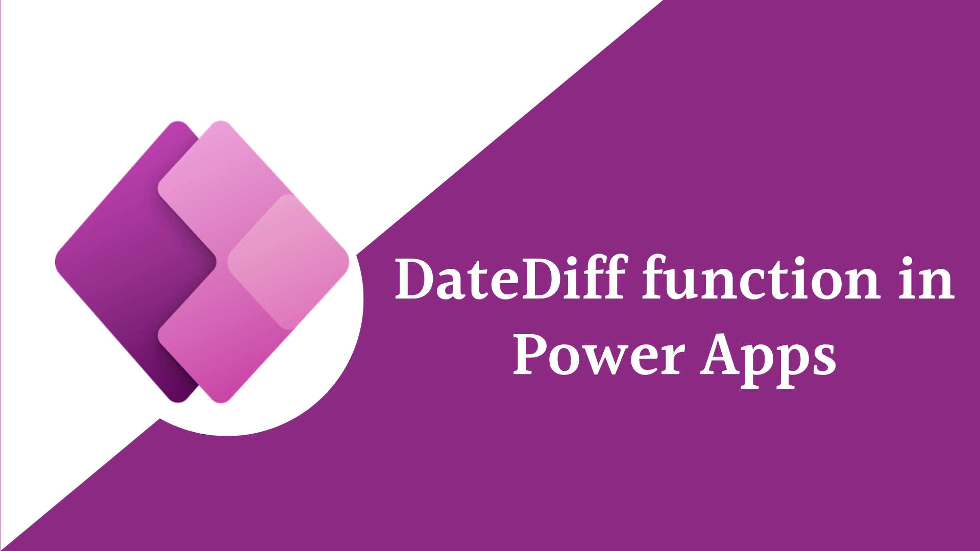 Read more about the article How to use PowerApps DateDiff function?