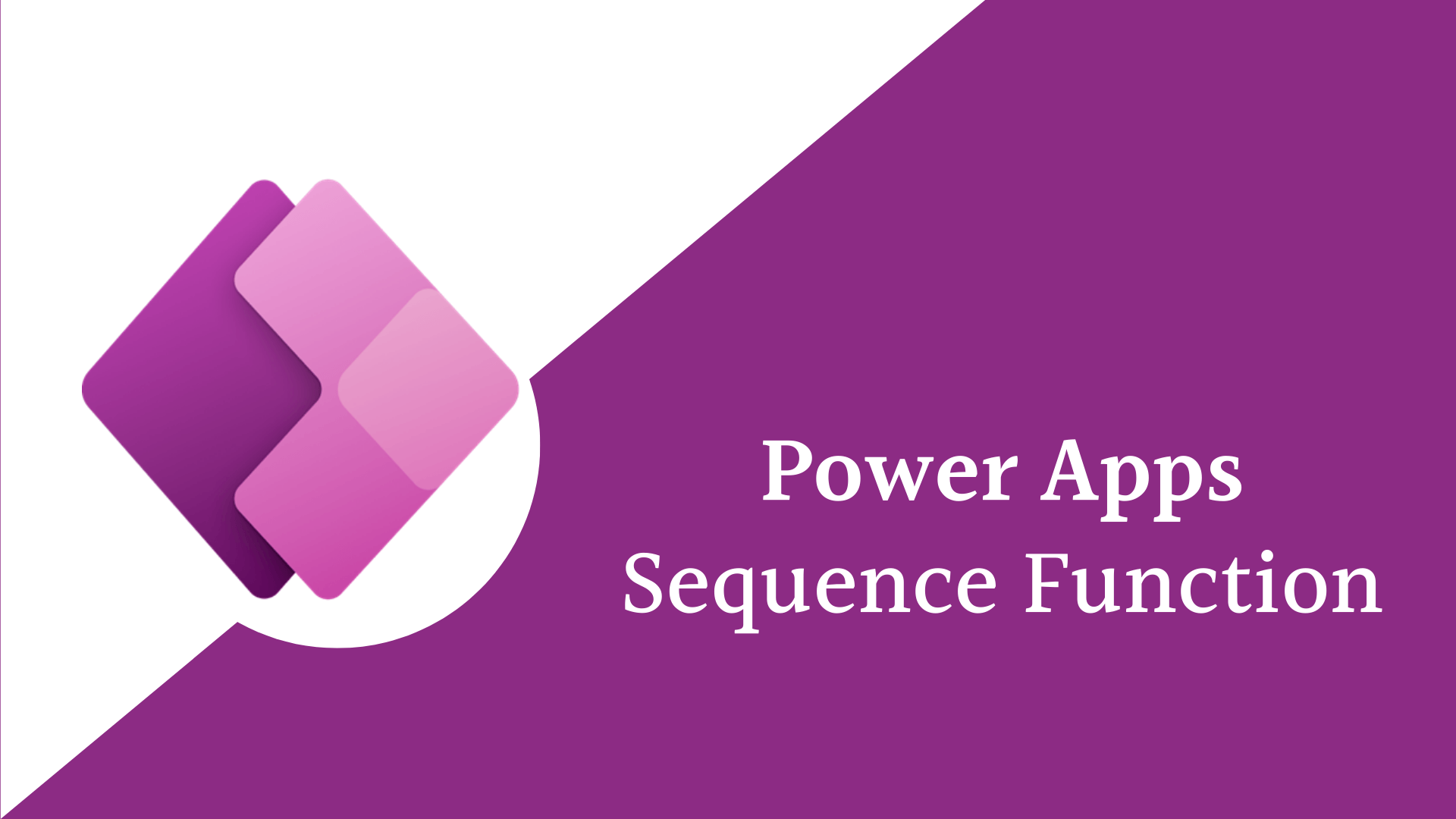 Read more about the article How to use Sequence function in PowerApps?