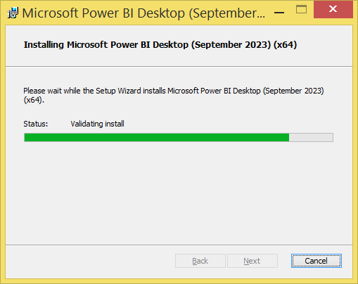 Install the latest version of Power BI Desktop optimized for Power BI Report 06