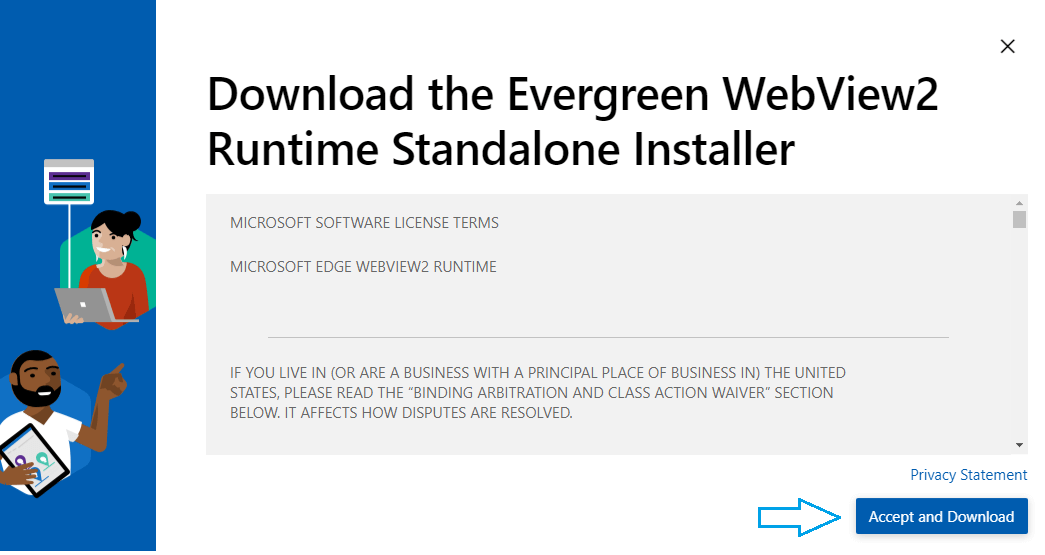 Offline download webview2 for power bi desktop microsoft power platform