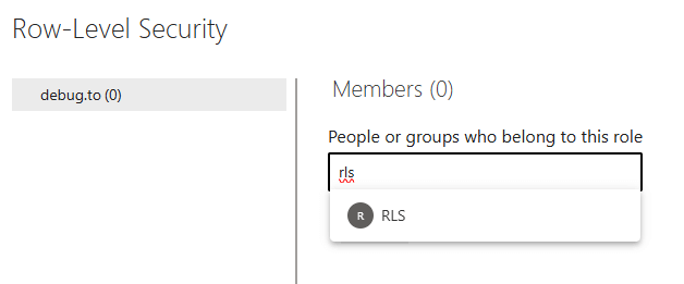 Assign group to RLS | Power Platform Geeks