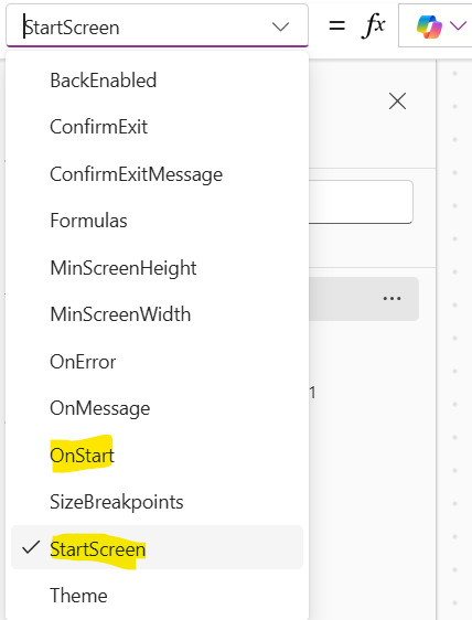 Strat | Power Platform Geeks App OnStart and Start Screen in Canvas PowerApps